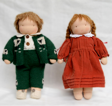 画像1: ウォルドルフ人形C体キット 縫製済
