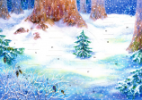 画像1: アドベントカレンダーA119 Christmas with the Animals in the Forest